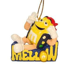  M&Ms Social Expressions Mellow Yellow Christmas Ornament 