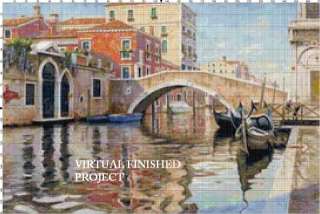 Venice Canal 1 Cross Stitch Pattern Italy TBB  