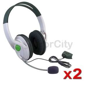 NEW Live Headset Earphone With Microphone for XBOX 360 Slim XBOX360 US 