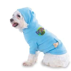 FUN Hooded (Hoody) T Shirt with pocket for your Dog or Cat 