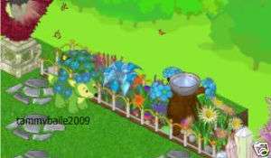 Webkinz Green Floral Fox code cert only PSI garden  