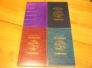 AD&D Wizards Spell Compendium four volume set 1 4  