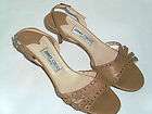Jimmy Choo London Womens size 38 made in Italy Leather  