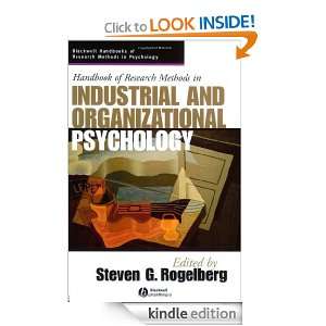   Psychology (Blackwell Handbooks of Research Methods in Psychology
