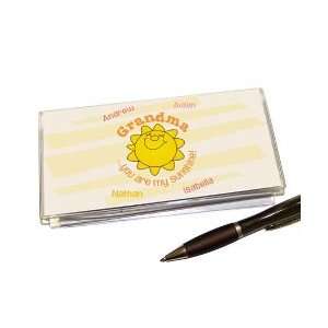  Sunshine Personalized Checkbook Cover