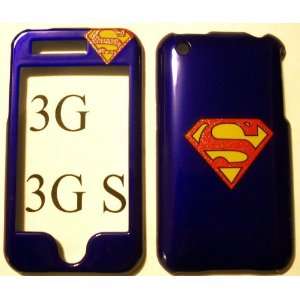 Superman Super Man of Steel logo Apple iPhone 3 3g s Faceplate Hard 