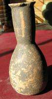 ANCIENT ROMAN Period CLAY VESSEL FLASK 7940  