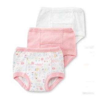 Gerber Training Pants 3 Pack, Pink / White, 3T