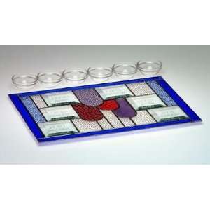  Four Cups of Wine Seder Plate
