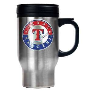  Texas Rangers MLB Stainless Steel Travel Mug   Primary 