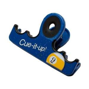  Cue It Up Portable Cue Holder   Blue