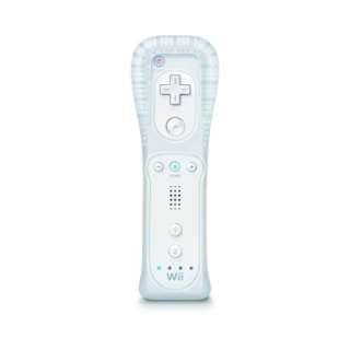 Genuine Nintendo Wii Remote Control in White with Silicone Cover USED 