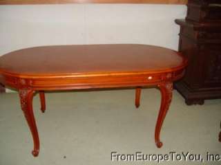 FRENCH ANTIQUE CHERRY DINING ROOM TABLE 05BE299  