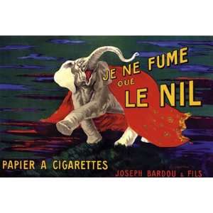  Je Ne Fume Que Le Nil by Leonetto Cappiello   14 1/2 x 20 