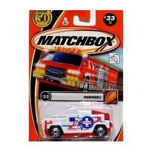  Matchbox 50 Years #33 Hummer   Ultimate Rescue Toys 