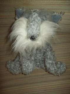Russ TOBY Dog Schnauzer Terrier Plush Stuffed Animal  