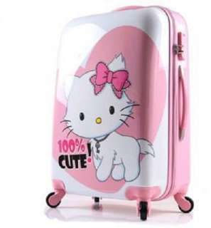 Hello Kitty figure travel Luggage Bag Trolley Troller Roller Rolling 