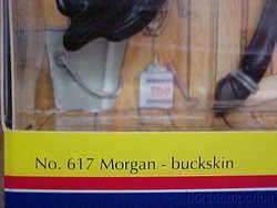 Breyer Horse Morgan Buckskin No. 617 NIB  