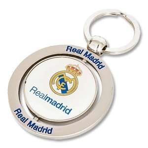 Real Madrid Crest Spinner Key Ring 