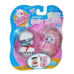 ZHU ZHU BABIES ADORABLE BABY OUTFITS   SAILOR/BUNNY Toys 