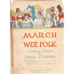  March of the Wee Folk Piano Solo Books