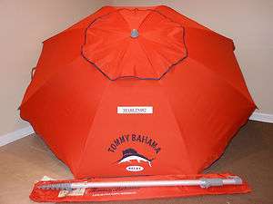   FT Tommy Bahama Beach Umbrella W/Carry case SPF/UPF 100 W/Tilt  