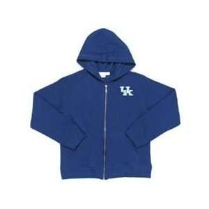  Kentucky Womens Zip Front Hoody Sweatshirt (Team Color 