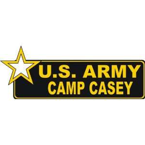  United States Army Camp Casey Bumper Sticker Decal 9 