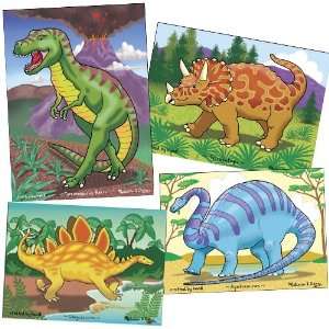  Kaplan Dinosaur Puzzle Set (Set Of 4) Toys & Games