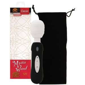  Mystic Wand Silicone Massager   Black Health & Personal 