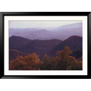  Autumn in the Blue Ridge Mountains, Virginia Places Framed 