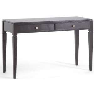 Wholesale Interiors Haley Black Wood Modern Console Table with Drawers 