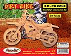 3D Puzzle HARLEY DAVIDSON MOTORCYCLE Woodcraft  