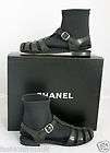 12A SPRING/SUMMER CHANEL JELLY SANDALS WITH SOCKS SZ 36