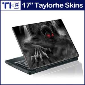 17 Laptop Skin Sticker Decal Crawling Zombie Dark 05  