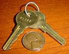 two new hudson kennedy tool box lock keys k 1344