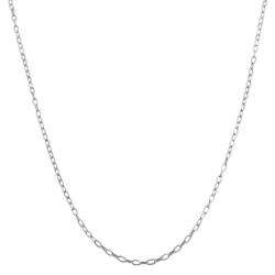 Sterling Silver 20 inch Cable Link Chain Necklace  