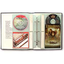 Large CD/ DVD/ Blu Ray Storage Binder  