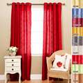 Faux Silk Pintuck 95 inch Curtain Panel Pair Today $53 
