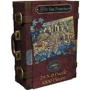  San Francisco 1000pc Jigsaw Puzzle Toys & Games