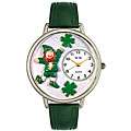Whimsical Womens St. Patricks Day Leprechaun Theme Watch