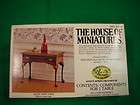 House of Miniatures X Acto Doll House Furniture Queen Anne Table 