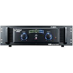   PT2001X 3300 watt Professional DJ Power Amplifier  