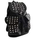 High Quality Rock Chic Style Stud Poket BackPack Celebrities Hot 