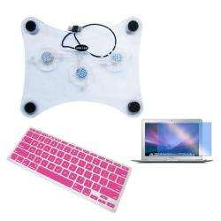 SKQUE Apple MacBook 13.3 USB Cooling Pad/ Keyboard Case/ Screen 