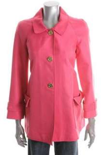Kate Spade NEW Pink Pea Coat BHFO Sale Jacket Misses S  