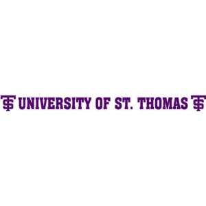  DECAL D UNIVERSITY OF ST. THOMAS WITH TS ON BOTH SIDES 