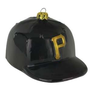  BSS   Pittsburgh Pirates MLB Glass Baseball Cap Ornament 