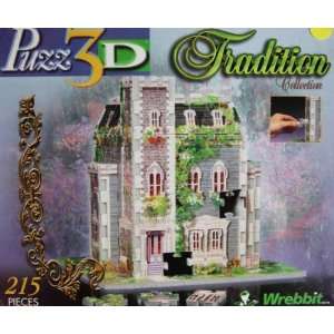  PUZZ 3D 11 Mill Street Jigsaw Puzzle 215 Pieces Toys 