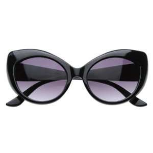   Vintage Inspired Super & Bold Retro Designer Cat Eye Sunglasses